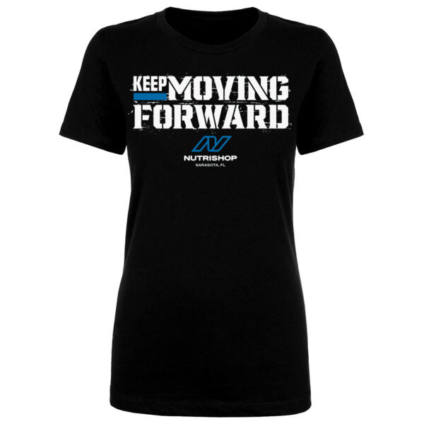 KEEP MOVING FORWARD - WOMEN'S FITTED T-SHIRT Thumbnail