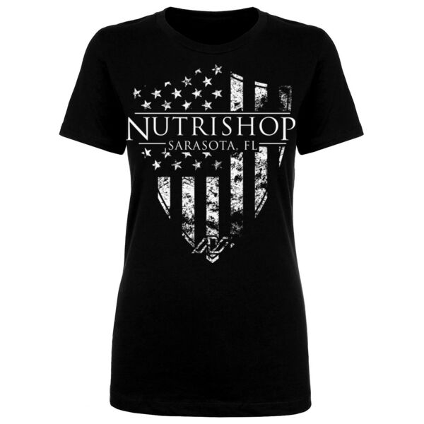 SHIELD FLAG - WOMEN'S FITTED T-SHIRT Thumbnail