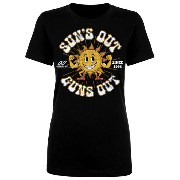 SUN'S OUT GUNS OUT - WOMEN'S FITTED T-SHIRT Thumbnail