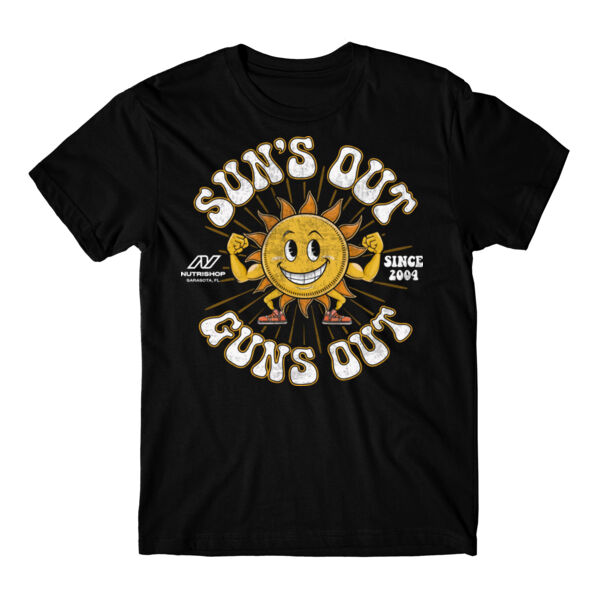SUN'S OUT GUNS OUT - T-SHIRT Thumbnail